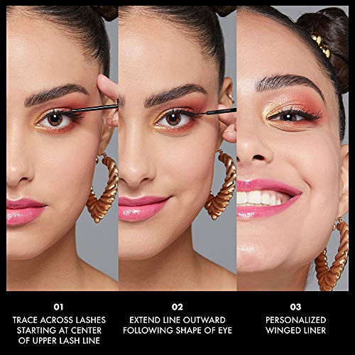 Nyx Professional Makeup Matte Liquid Liner, Waterproof Eyeliner - Black, Vegan Formula #TOP5