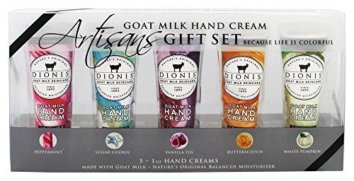 Dionis Goat Milk Hand Cream Artisans Holiday Gift Set