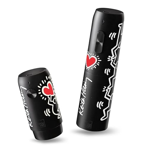 Vacu Vin Electric Wine Set – Keith Haring Limited-Edition Electric Opener + Vacuum Wine Saver –