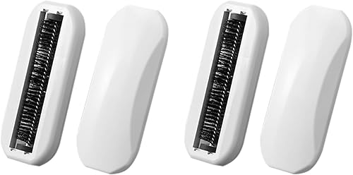 Paquete de 2 barredoras de migas de mano, cepillo ergonómico para limpieza de mesa, sofá, suelo y cama, material ABS multifuncional, 7.87 x 3.26 x