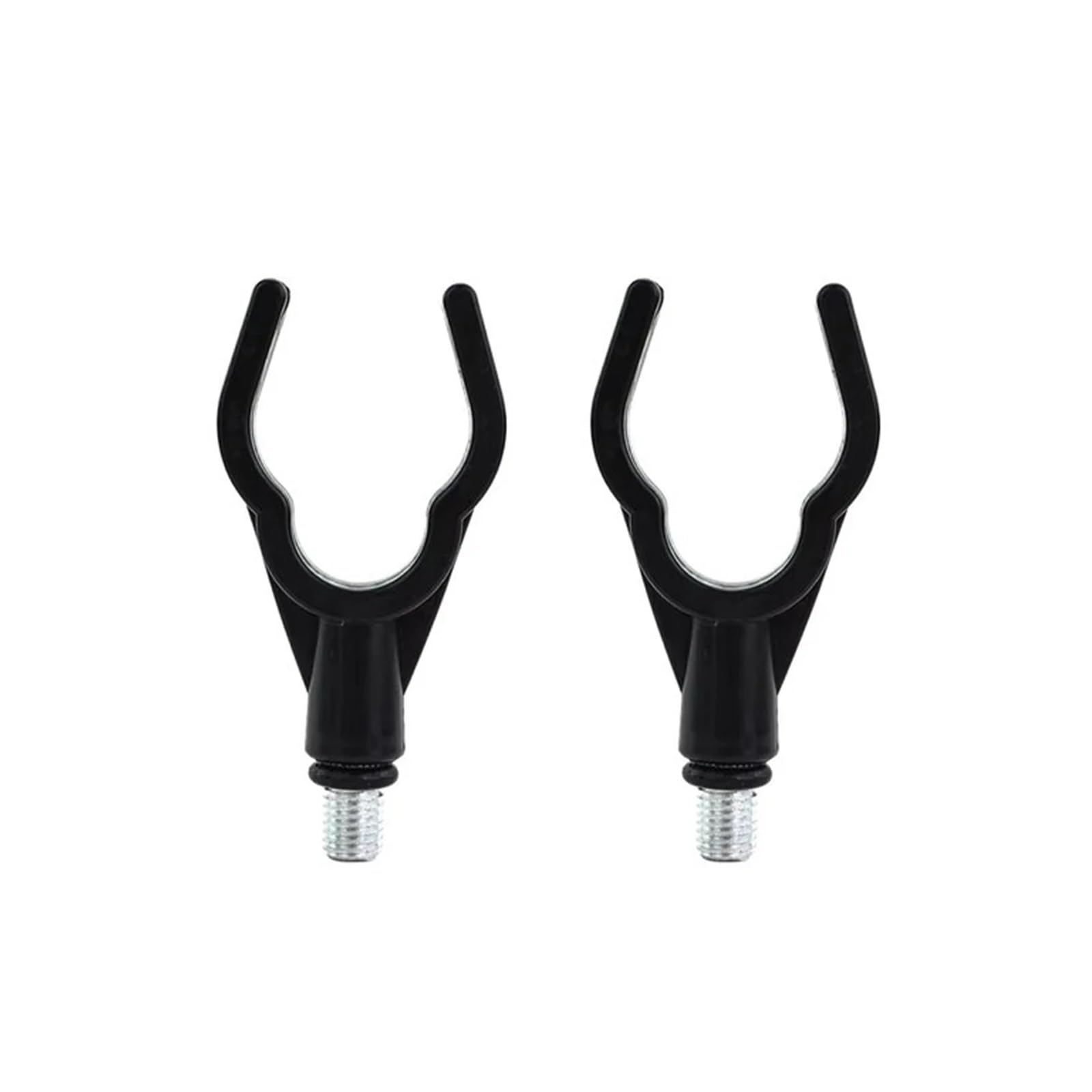 Zovloer 12 Pieces Carp Fishing Rod Rest Head For Fishing Bank Sticks Buzz Bar Fishing Tackle Tools