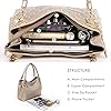 Leather-Handbag-for-Women-Ladies-Top-handle-Tote-Crossbody-Shoulder-Bag FOXER Purses