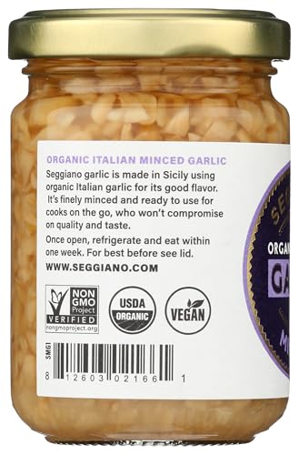 Seggiano Organic Minced Italian Garlic, 5.29 Oz - Image 6