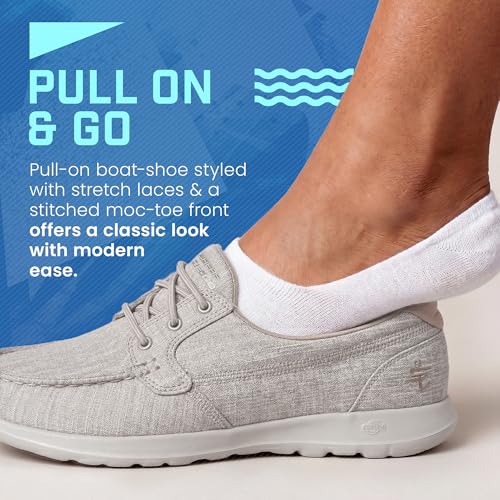 Image of Skechers Women's Go Walk Lite Isla Boat Shoe