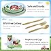 175 Pcs Farm Birthday Decorations Plates Set 25 Guests, Farm Animals Theme Baby Shower Watercolor Paper Plates Napkins Cups Cutlery Set Party Supplies