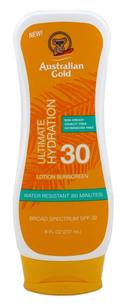 Australian Gold Spf 30 Lotion 8 Ounce Moisture Max Sunscreen 235ml 2 Pack