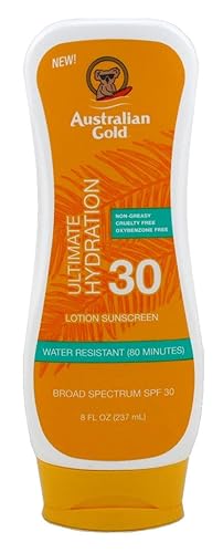 Australian Gold Spf#30 Loción 8 onzas Moisture Max Protector solar (7.9 fl oz) (paquete de 2)