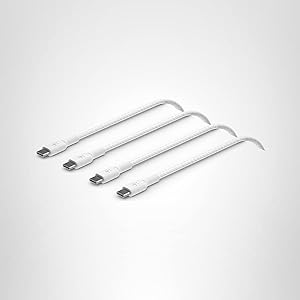 Belkin BoostCharge Braided USB-C to USB-C Cable (1M/3.3ft) for iPhone 17, iPhone 17 Pro, iPhone 17 Pro Max, Galaxy S25, S24, Note, Pixel 10, iPad Pro, Nintendo Switch 2 & More - White (2-Pack)