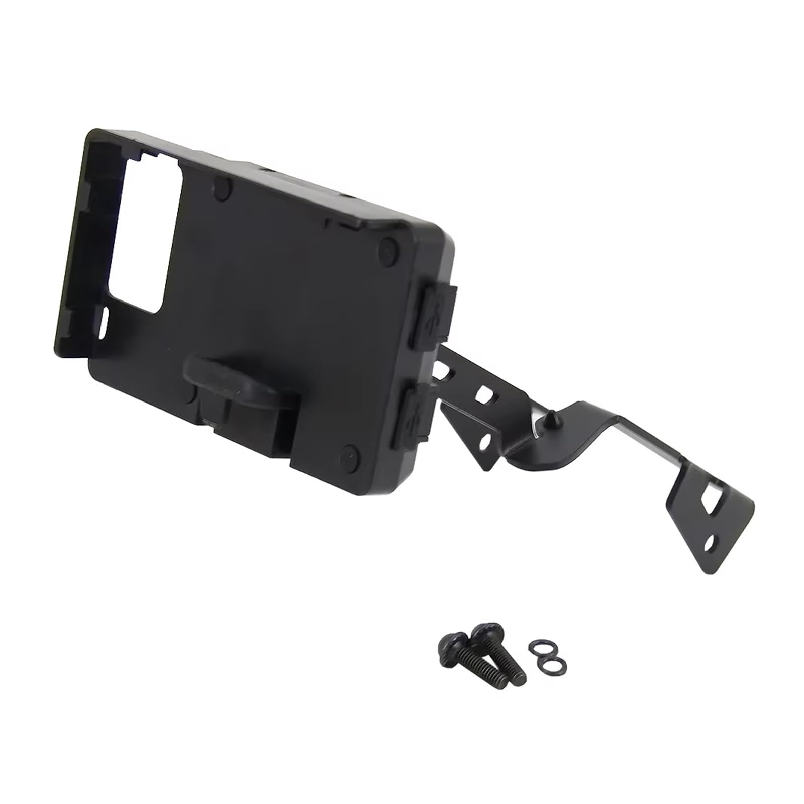 pour CRF1100L pour Africa Twin 2020 – 2024 Support De Téléphone Avant pour Moto Plaque Navigation GPS Support Guidon Moto GPS(A Set)