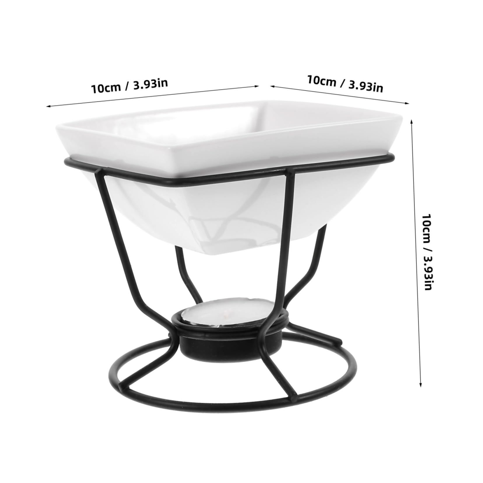 Ciieeo Cheese Chocolate Warmer Melt Pot for Party Chocolate Fountain Machine Cheese Fondue Pot