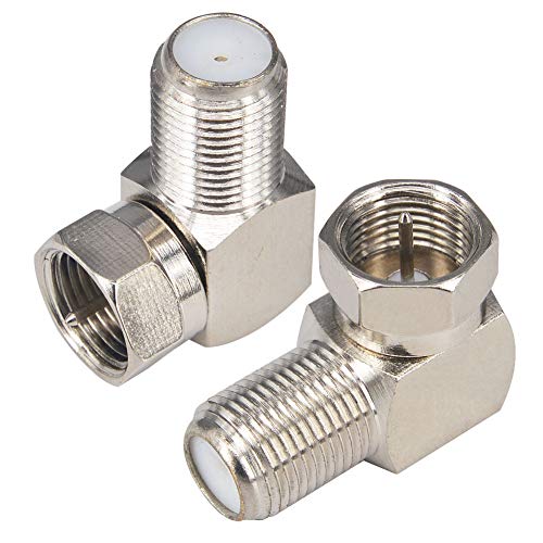 Kaunosta 90 Degree Coaxial Connector F Type Male...