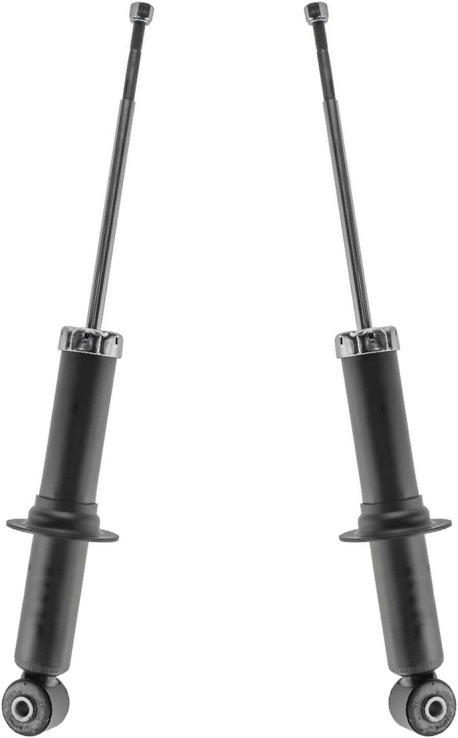 TRQ Rear Shock Absorber Set Compatible with 2007-2012 Dodge Caliber 2007-2010 Jeep Compass Patriot