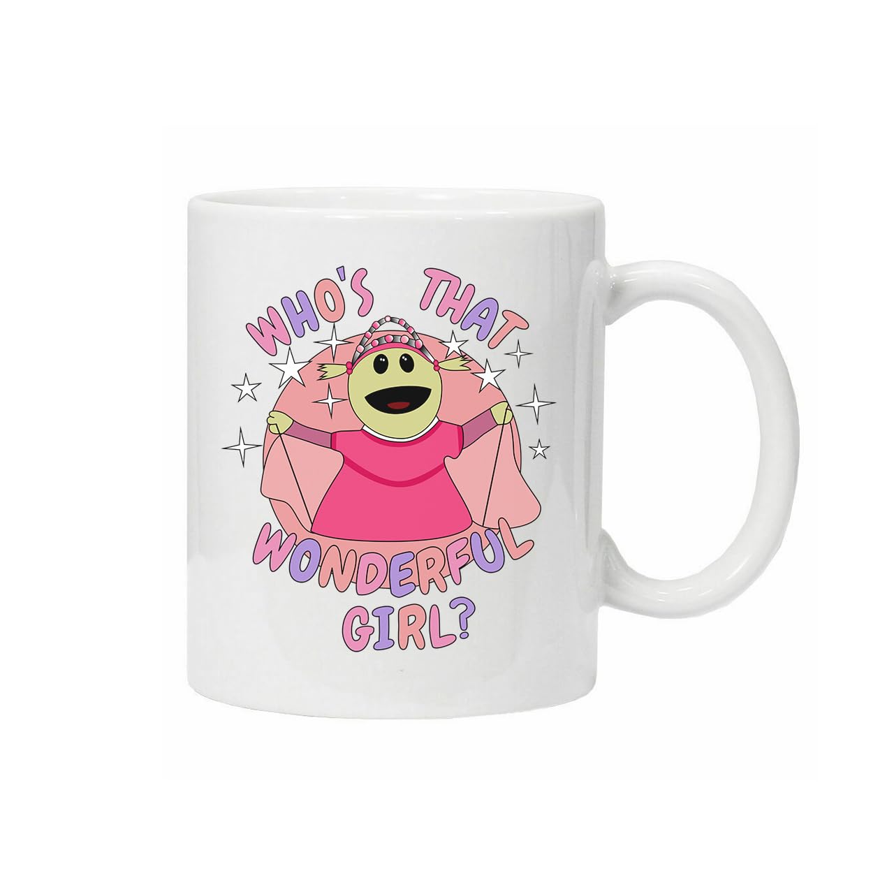 New Spirit Original Whose That Wonderful Girl Mug Cute nanalan Mona Meme