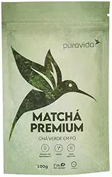 Matchá Premium Chá Vegano 100g em Pó - Puravida