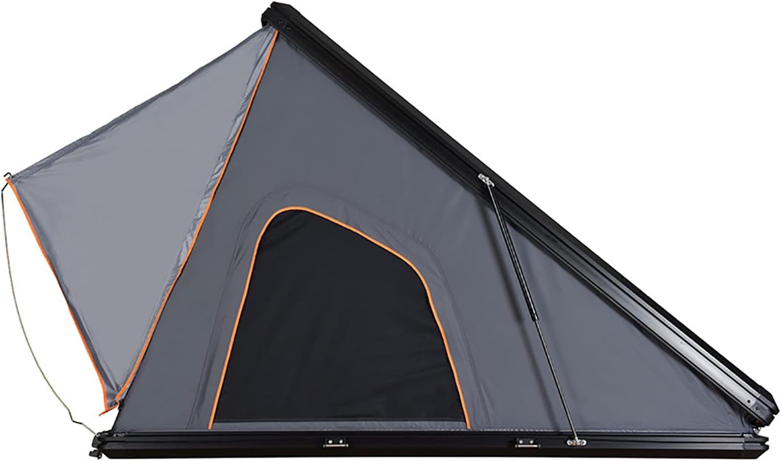 Hard Shell Roof Tent Aluminum Alloy, Truck SUV Camping Roof Tent with Ladder, 1-3 Person Pop Up Roof Tent, Waterproof Sunroof Tent Breathable Large Space