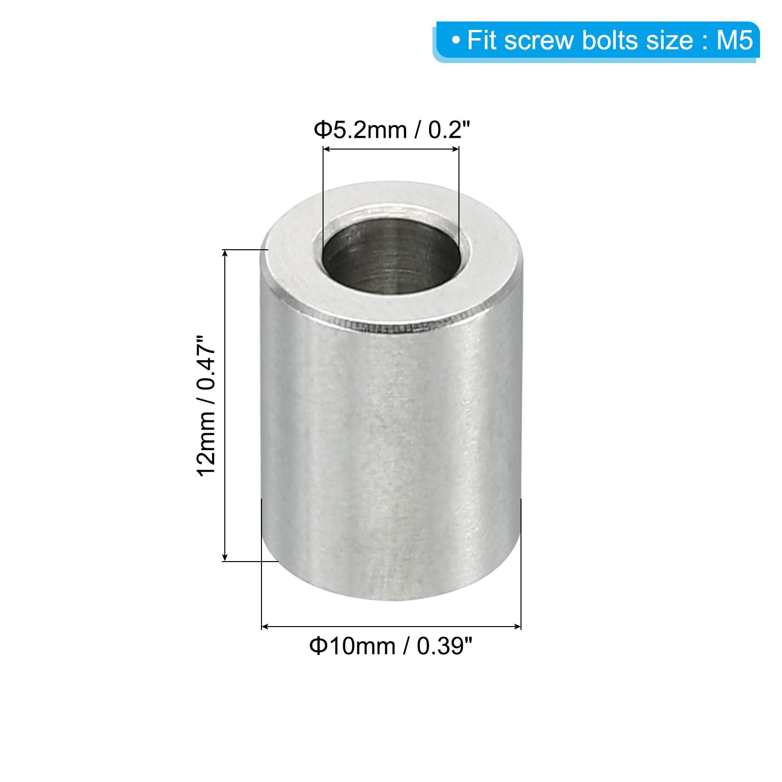 Unifizz M5 Stainless Steel Spacers - Image 2