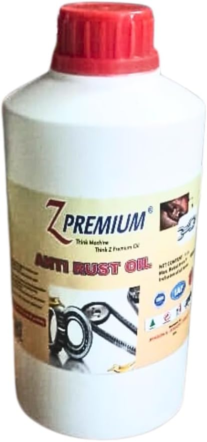 ZPremium Anti-Rust Lubricant Oil – Long-Lasting Rust Protection for Metal Surfaces | Perfect for Cars, Machinery, Tools & Industrial Equipment (1 Litre)