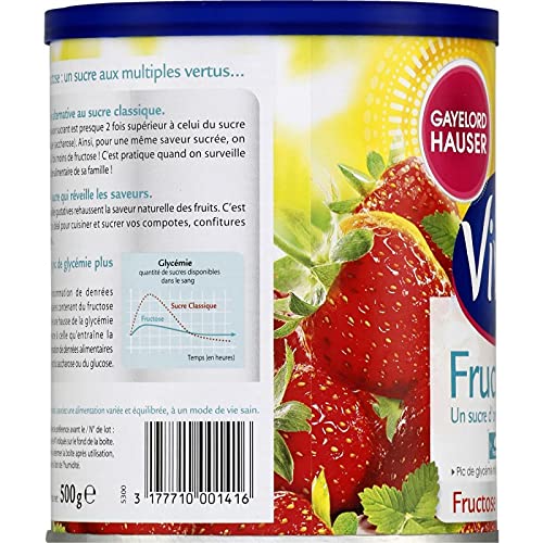 GAYELORD HAUSER - Vivis Fructose 500G - Lot De 4 - Offre Special