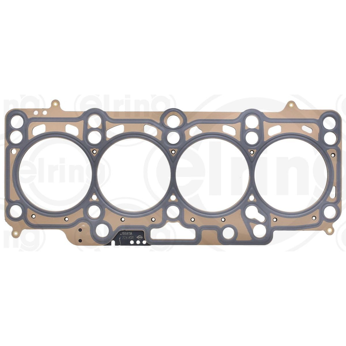 Elring 726.850 Joint d'étanchéité, culasse | Compatible avec: AUDI A1, A1 Sportback, A3, A3 Cabriolet, A3 Sportback, A4 Allroad B8, A4 B8, A4 B8 Avant, A5, A5 Cabriolet