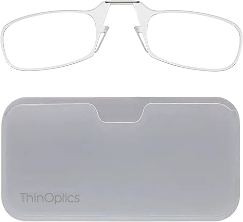 ThinOptics Funda universal para cápsulas + lentes de lectura rectangulares