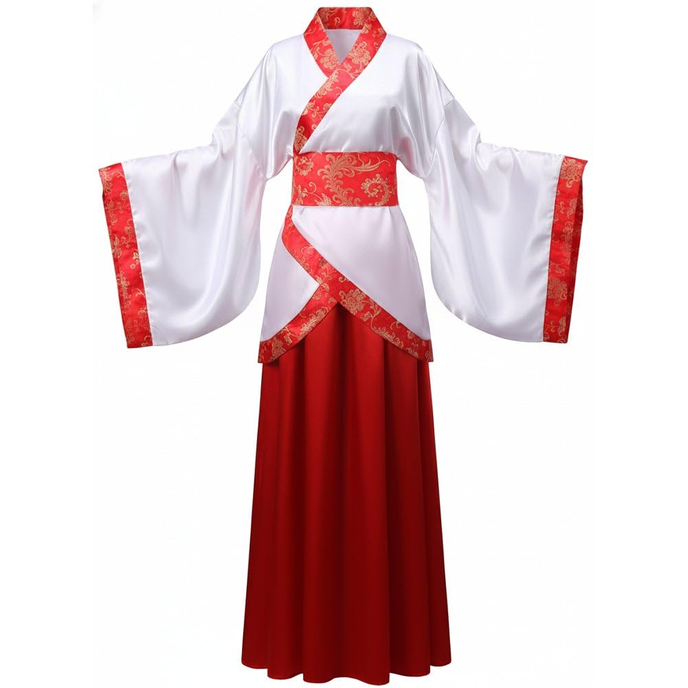 Robe Hanfu traditionnel chinois rétro 1 ensemble pour costume de cosplay