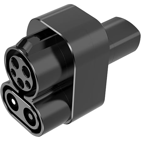 ZVQ CCS1 to Tesla Charger Adapter,Max 150-200KW/250A Compatible with Tesla Model 3/S/X/Y, CCS1 Combo Charger Adapter for CCS Enabled Tesla Car Only,for Tesla Plug Portable Adapter Accessories