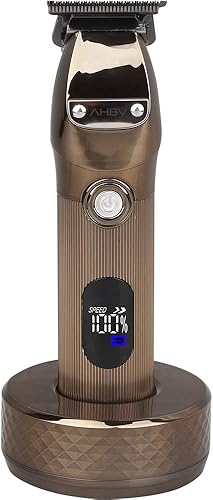 Miniatura 4 de Common Wealth AHBV - Juego de cortadora y recortadora inalámbrica profesional con soportes de carga y peines de guía