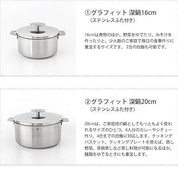 CRISTEL クリステル スターター1620 鍋2点セット ハンドル付き Amazon.co.jp: CRISTEL クリステル スターター1620 (ハンドル