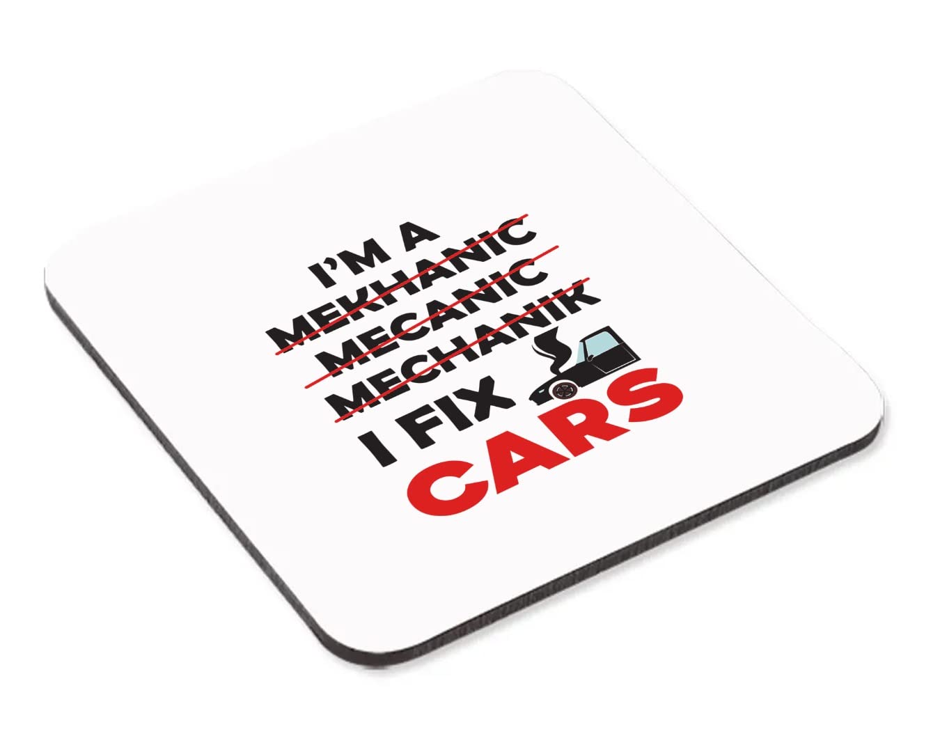 I'm a Mechanic - I Fix Cars Mug & Coaster, Mechanic Gift Joke Novelty Mug Gift