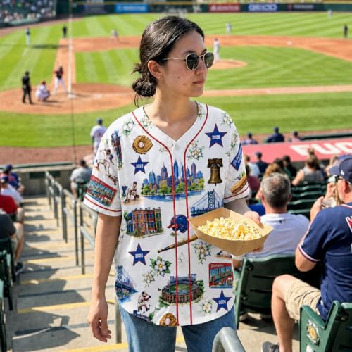 Custom Philadelphia Baseball 2026 Summer Classic Baseball Jersey - Camiseta personalizada de béisbol y softbol miniatura 2