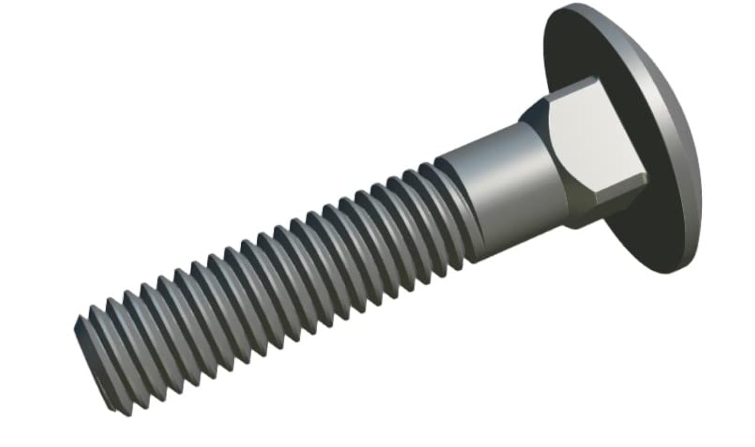 M5x40mm Coach Bolts by Keple, 50 Pack Alloy Steel, Square Neck Mushroom Head, Gate, Door, Headboard Bolts
