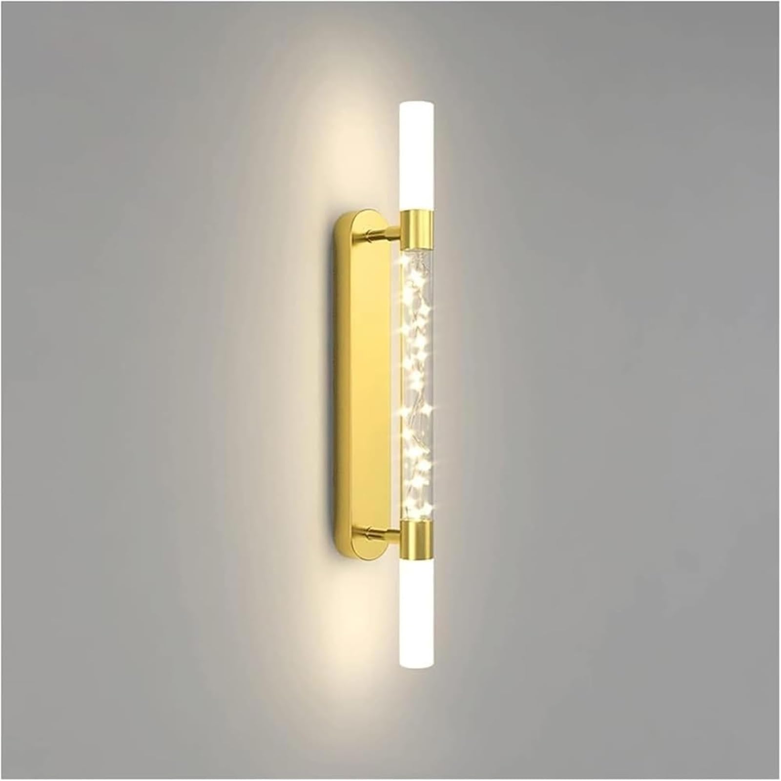 SXSCARKX Wall Lamp Long Tube LED Linear Strip Sconce Gypsophila Lights Bedside Reading with Corridor Stairs Home Decor Wash Light for Kitchen Island