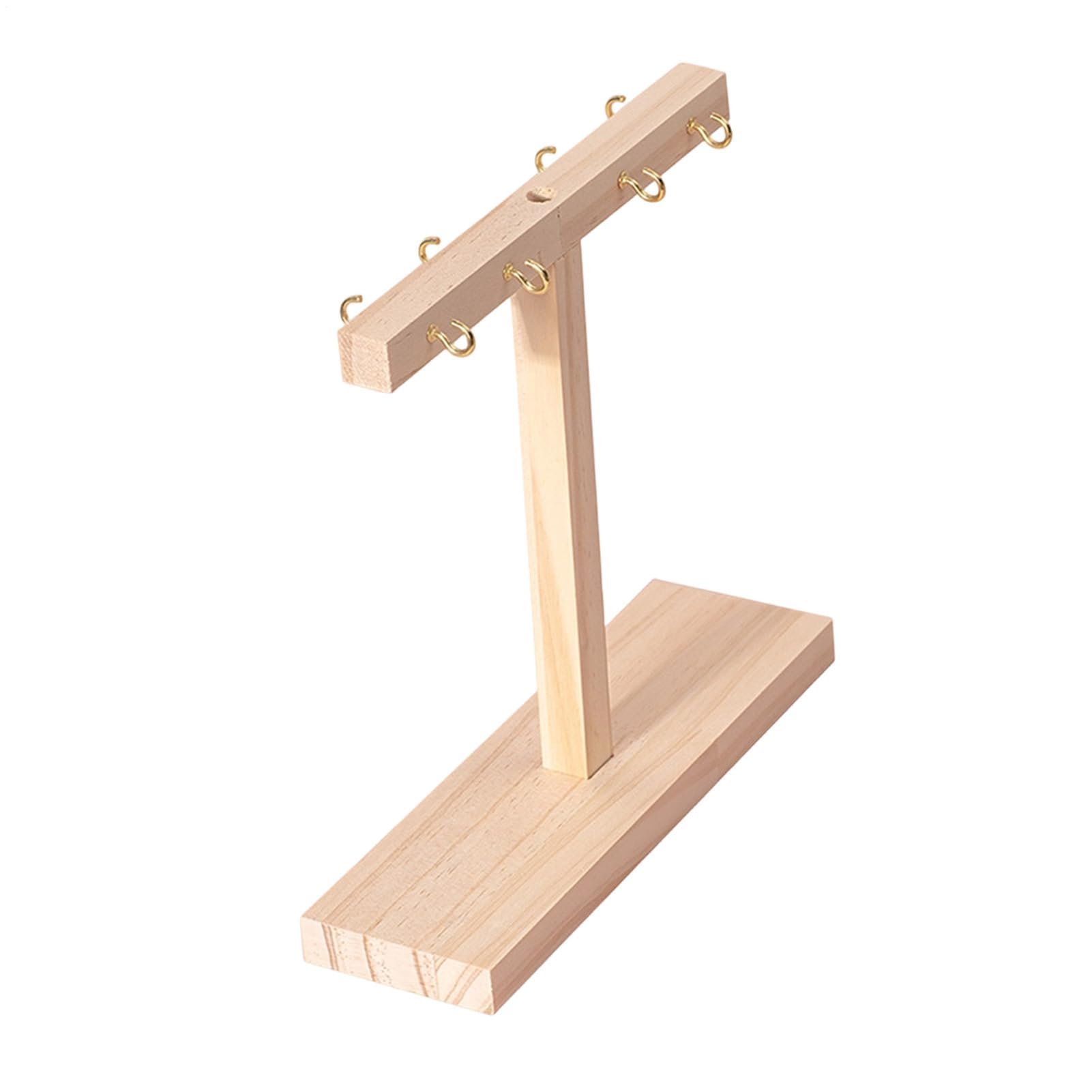 Muiltvoe Nail Display Stand, Wooden Storage Stand Rack, Sticks Holder Organizer Rack for Table, Shop, Salon, Polishing Practice, Women, Girls, Friends