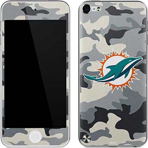 Skinit Decal MP3 Player Skin Compatible with iPod Touch (5th Gen&2012) - Officially Licensed NFL Miami Dolphins Camo Design