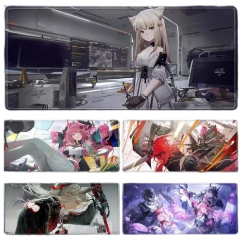 EUYUL(ユーユル)アークナイツ：エンドフィールド マウスパッド キャッチャー アレッシュ ギルベルタ チェン 大型マウスパッド キーボードパッド デスクマット ゲーミング用 滑り止め ゴム底 耐洗い表面 耐久性良い プレゼントに最適 (色/8,800*300*3MM) [並行輸入品]（Amazon）