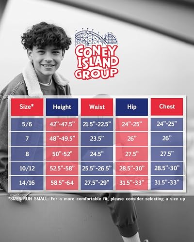 Coney Island Boys Sweat Suit Set - 2 Piece Soft Fleece Zip Up Hoodies and Athletic Jogger Sweatpants for Boys (Sizes: 5-16) 7