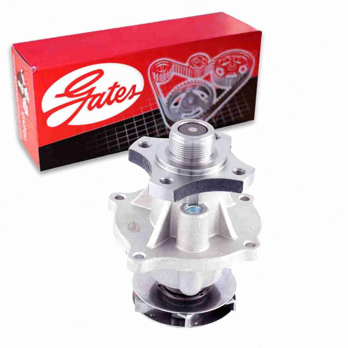 Gates Engine Water Pump compatible with Toyota Camry 2.4L L4 2002