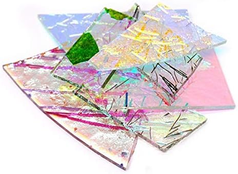 Fusing Glass Supplies - 1/4 Pound Specialty Dichroic Scrap Glass CBS COE 90