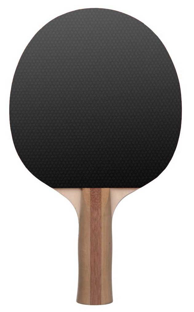 TigerTail Sports Cat Glasses Colorful Design Ping Pong Paddle, Premium 5 Ply Table Tennis Racket (Black on Back)