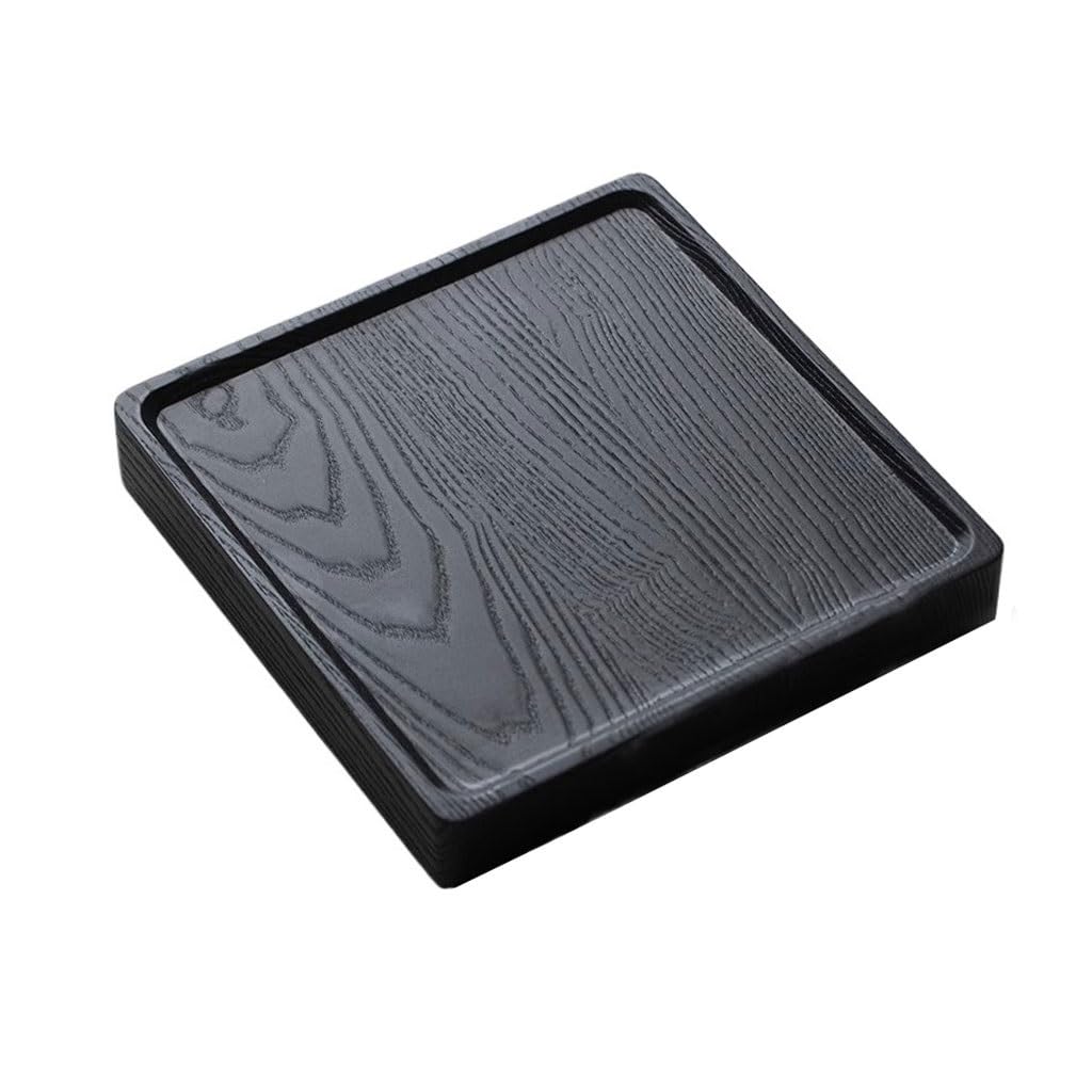 Bandeja Bandejas Decorativas De Té De Madera Maciza For El Hogar, Pequeña Y Retro, For Té Seco Organizador De Escritorio