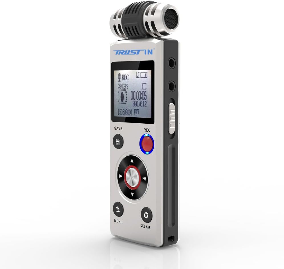 Trustin Digital Voice Activated Recorder