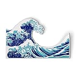 Great Wave Off Kanagawa Japanese Wave - 5.5' Magnet for Car Locker Refrigerator