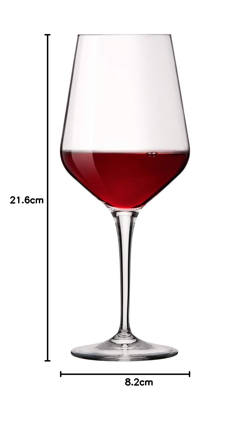Bormioli Premium Set 6 Calici N° 14 Vino Rosè 44 Cl