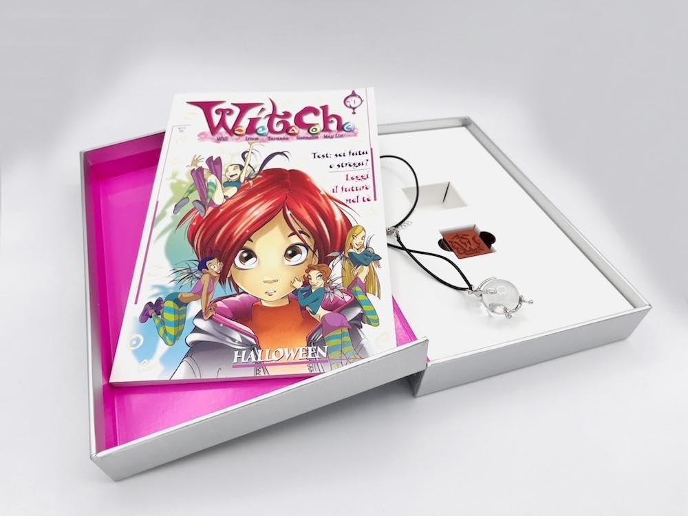 W.i.t.c.h. Kit anniversary. 25 anni di W.i.t.c.h. Con ciondolo, timbro ex libris