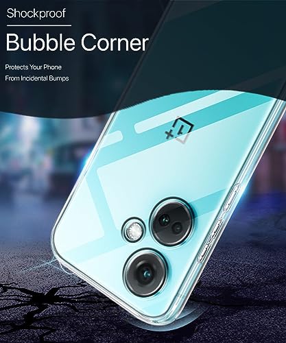 Image of WOW IMAGINE Crystal Clear Transparent Back Case Cover for 1+ OnePlus Nord CE 3 5G | Full Device & Camera Protection Shockproof TPU | Flexible Silicone Back Cover Case - Transparent