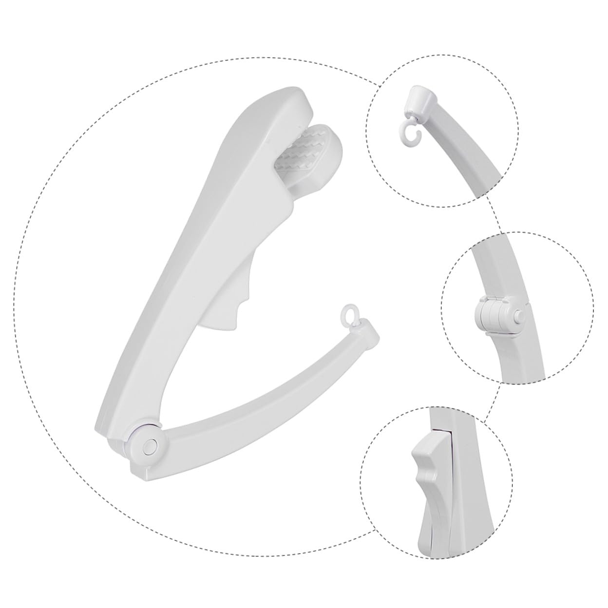 Brazo Portamóvil Para Cuna De Ñiño Plegable 2 Piezas Soporte Para Móvil Infantil Ajustable Accesorio Para Cuna Funcional Para Dormitorio De Ñiño
