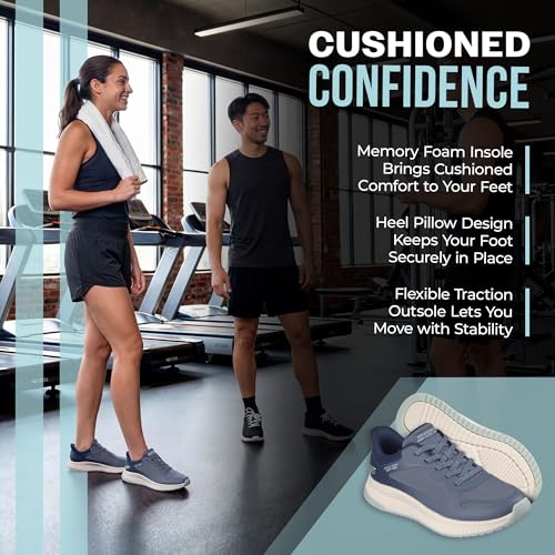 Image of Skechers Womens Hands Free Slip-ins Bobs Squad 4 - Staple Look