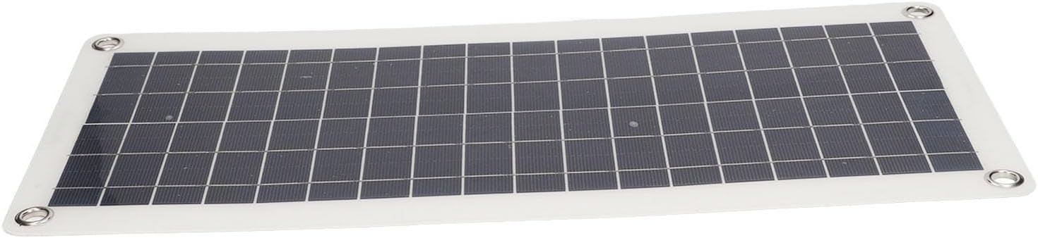20W Portable Solar Battery Charger with High Efficiency Monocrystalline Silicon ETFE Panel for Car RV 12V Solar Power Charging