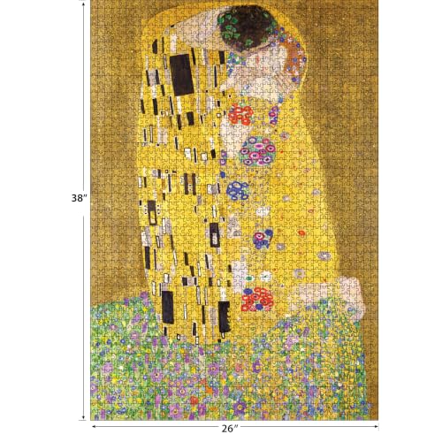 Cra-Z-Art - RoseArt - Kodak Masters - Le baiser de Gustav Klimt - Puzzle de 2000 pièces – vue 5