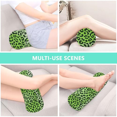 Almohada cilíndrica viscoelástica con funda lavable miniatura 7